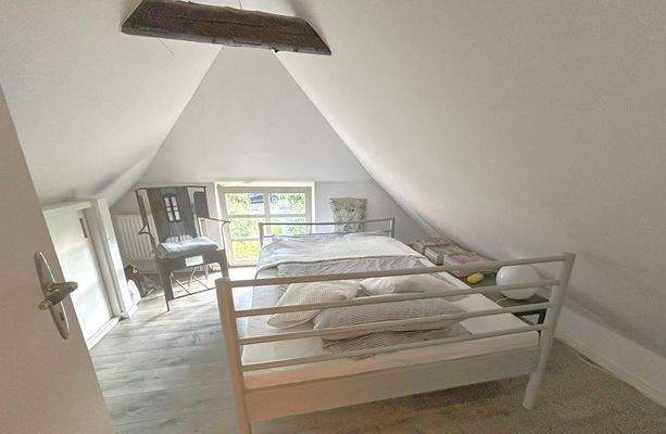 Schlafen im Dachgeschoss