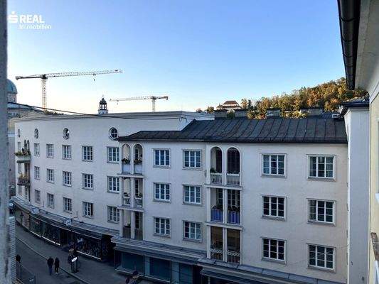 Ausblick bei Abendstimmung