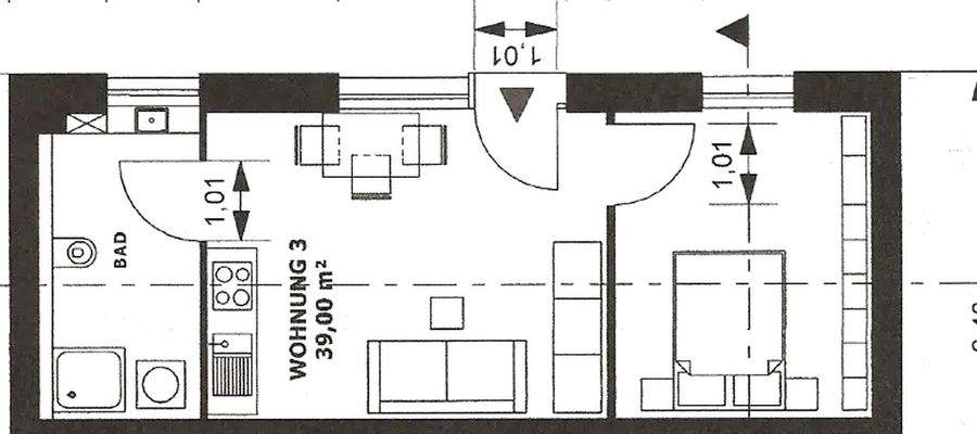 Grundriss Wohnung