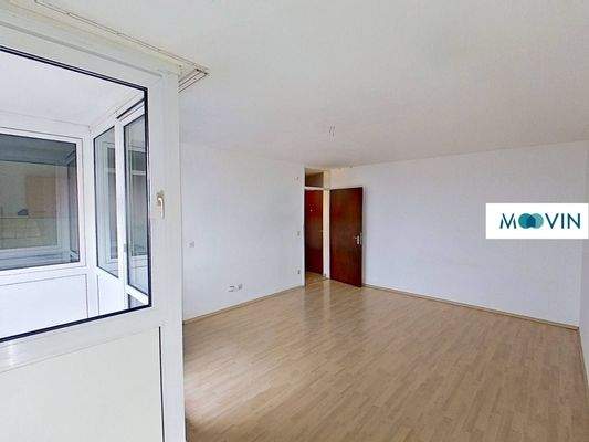 Ansicht IV: Wohn- und Schlafbereich