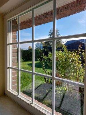 Blick aus dem Küchenfenster