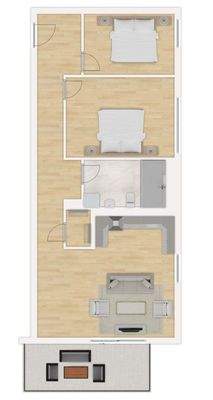 Alternative 3 Zimmer Wohnung im Objekt