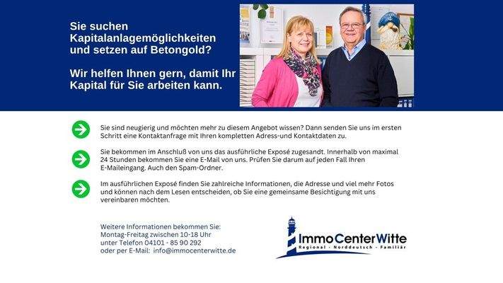 Hinweise für nächste Schritte Gewerbeimmos