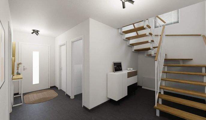 Heller und freundlicher Eingangsbereich