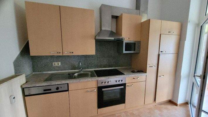 Küche mit EBK und Dunstabzug