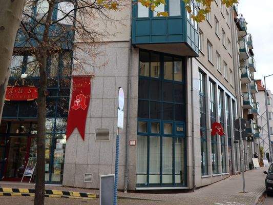 Gebäudeensemble mit Apotheke