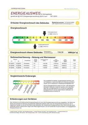 Energieausweis 