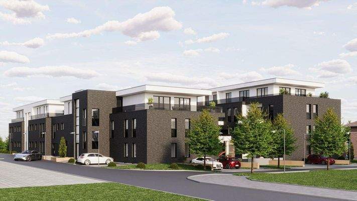 Westansicht - Geb. B+A