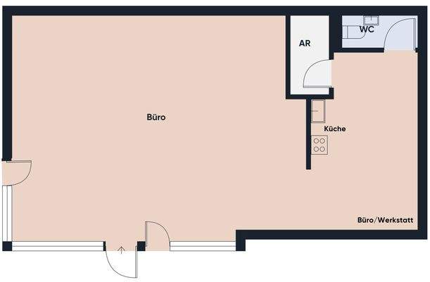 Grundriss ohne Maßstab