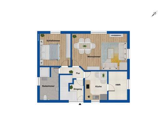 Grundriss Haus 4a Erdgeschoss