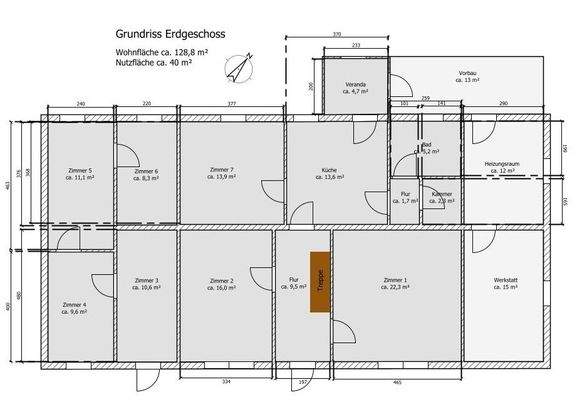 Grundriss Erdgeschoss