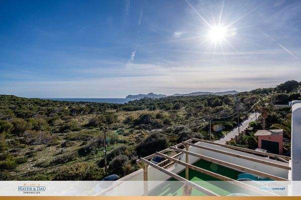 Haus am Küstenschutzgebiet