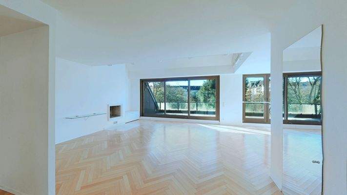 Blick in den Wohnbereich