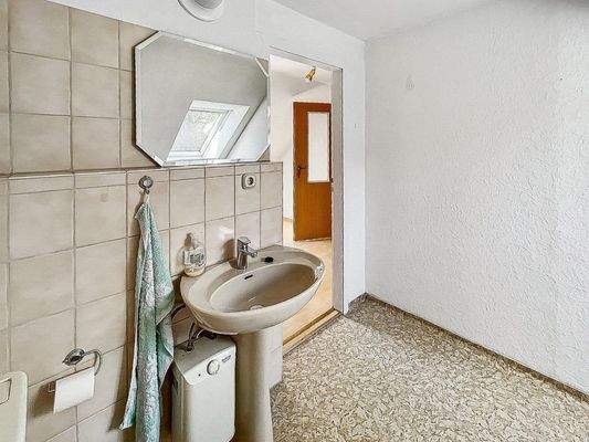 Gästebad Dachgeschoss