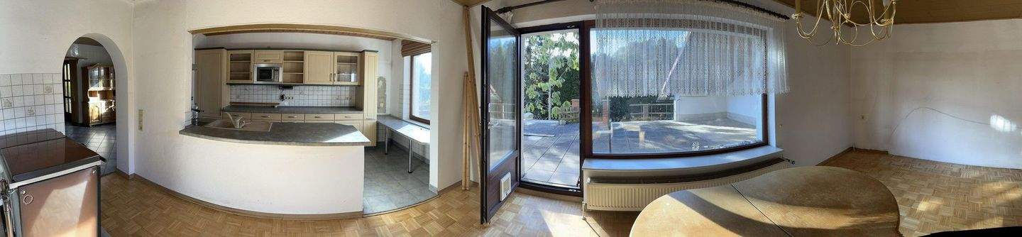 Küche, WZ , Terrasse EG 