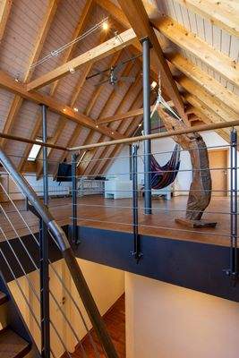 Treppenhaus ins Studio DG