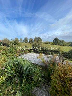 Dachterrasse mit Blick ins Grüne