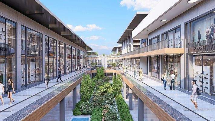 1-Bedroom Apartments in a Mall-Concept Complex in Ankara