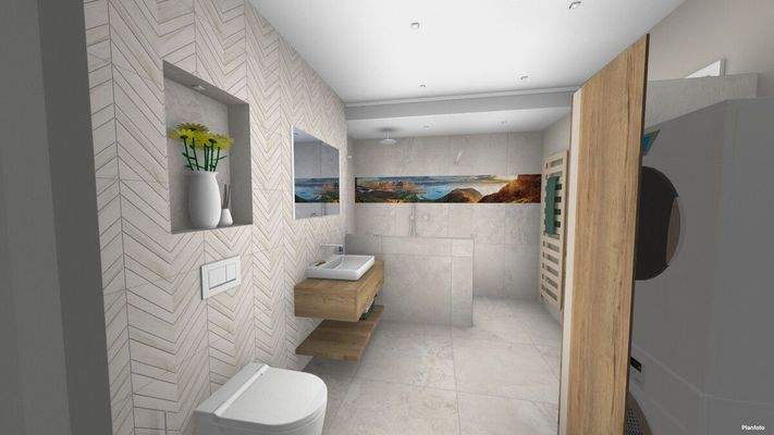 Bad_Whg 7_Blick Waschbecken Dusche