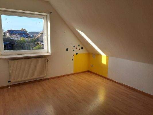 Kinderzimmer im Dachgeschoss