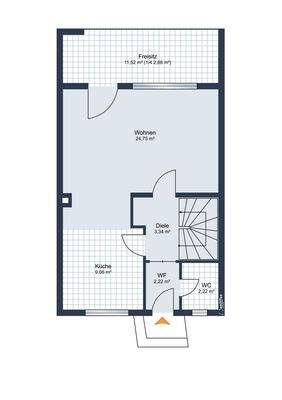 Grundriss Erdgeschoss