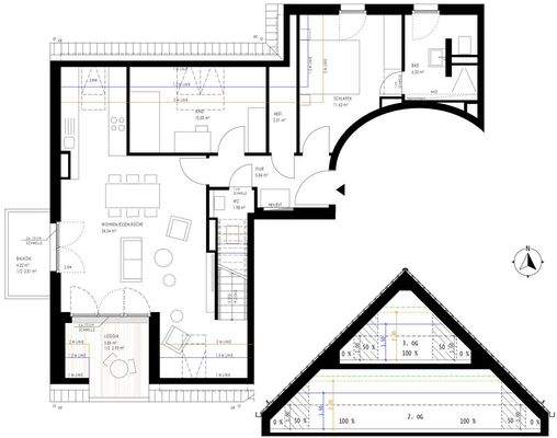 Grundriss Whg 223_2. OG
