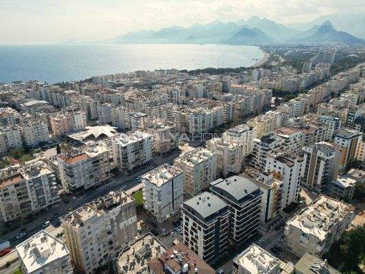 Brand New Apartment for Sale with Balcony in Muratpasa Antalya