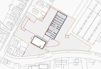 Lageplan mit Grundriss