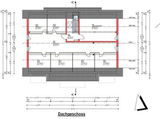 Grundriss Dachgeschoss