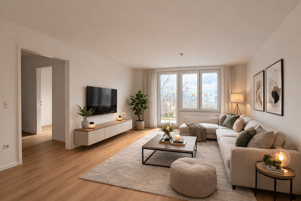 Einrichtungsbeispiel - Wohnzimmer