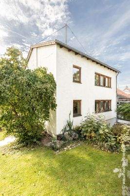 Rückseite des Hauses