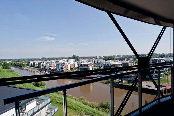 Ausblick von der Dachterrasse