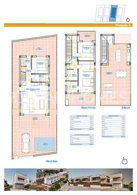 3-Bedroom villas with Private Pools in Pilar de la Horadada