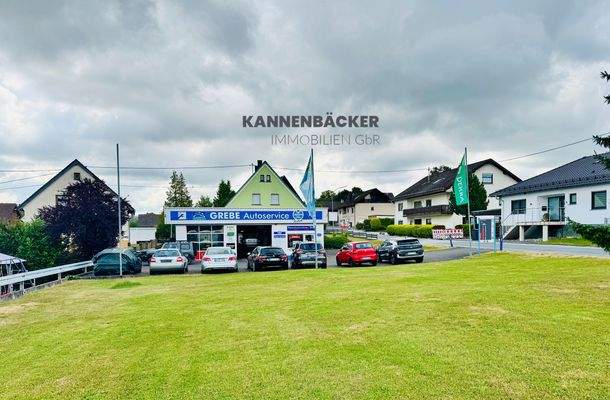 Ansicht von der Straße