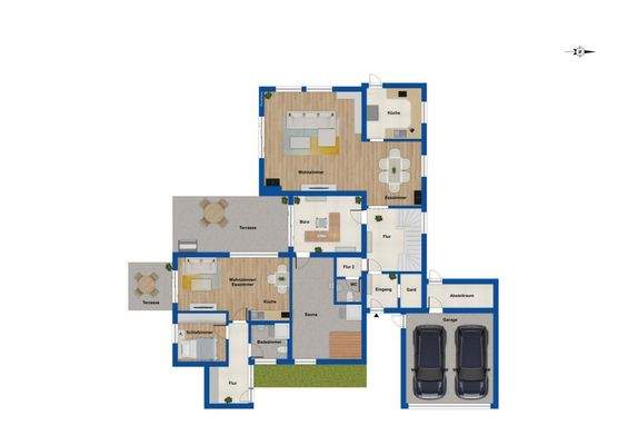 Grundriss - Erdgeschoss