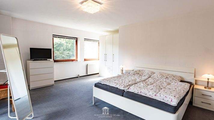 Schlafzimmer zur Terrasse