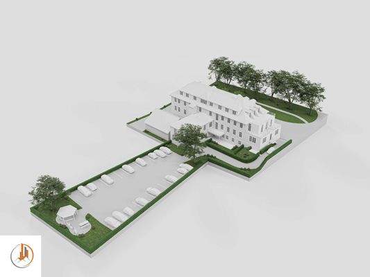 Parkresidenz Bad Rehburg - Incasa Immobilien - Lageplan Modell - Nord-Ost