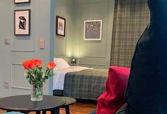 Blick Richtung Schlafbereich