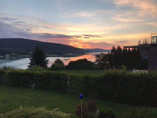 Abendsonne / Blick über den Wörthersee