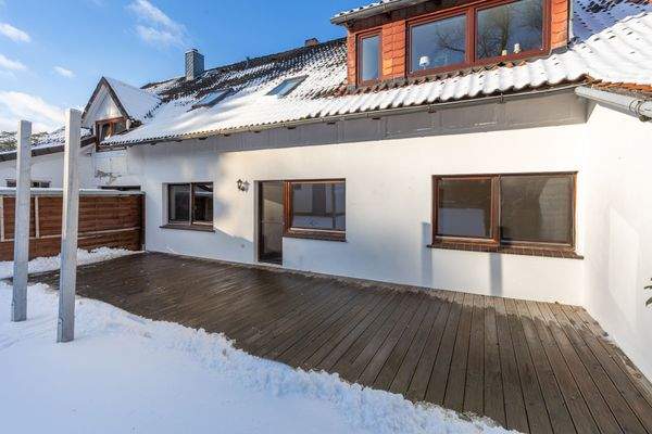 Ca. 35 m² Terrasse in Süd-West-Ausrichtung