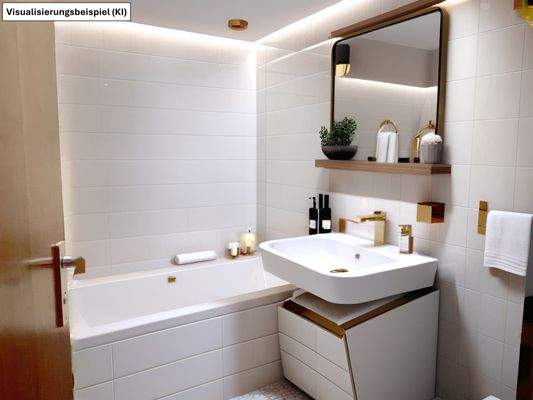 Badezimmer - Visualiserungsbeispiel (KI)