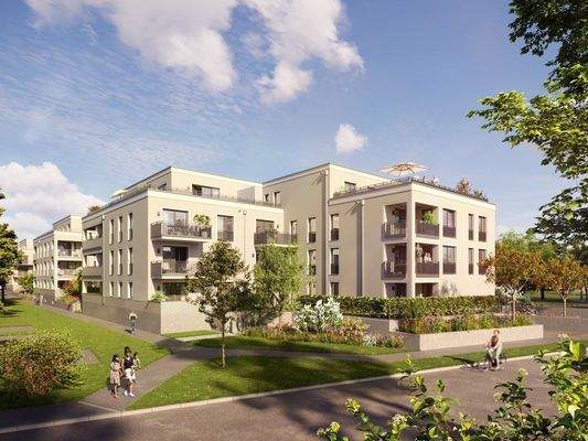 Visualisierung I Außenansicht 1. BA