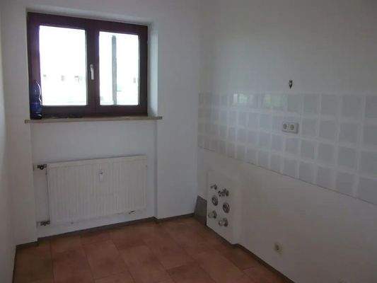 Offene Küche mit Fenster