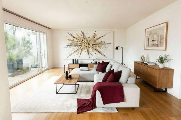 Visualisierung Wohnzimmer