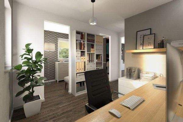 Ankleide &amp; Arbeitsplatz