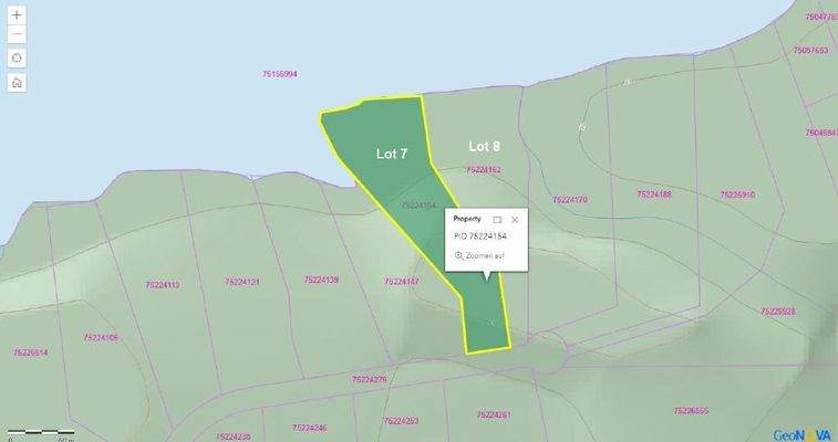 Cape Breton - Third Lake - Wunderschönes See-Uferg