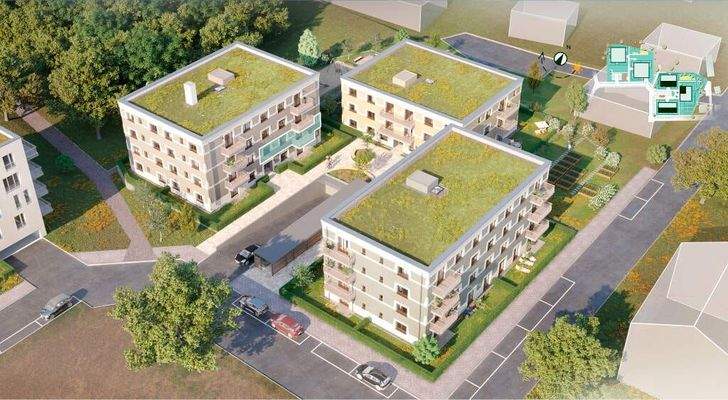 Moderne Eigentumswohnung mit Balkon