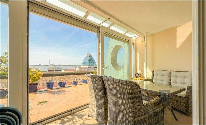 Terrassenwohnung im Columbuscenter Bremerhaven 