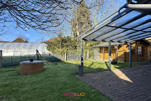 Teilansicht Gartengrundstück