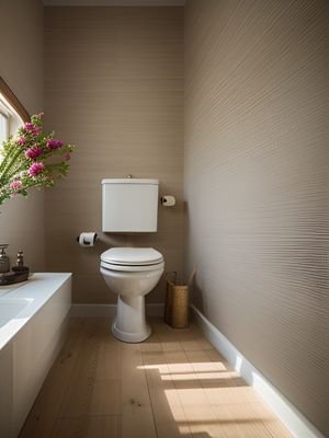 Toilette Renovierungsbeispiel